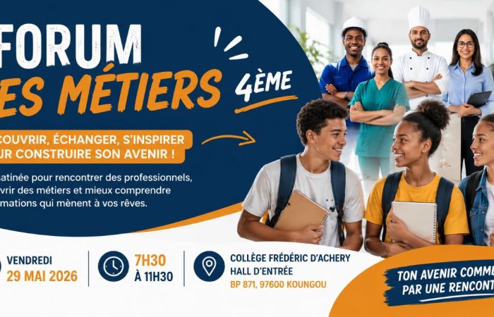 Forum des Métiers 4ème à Koungou