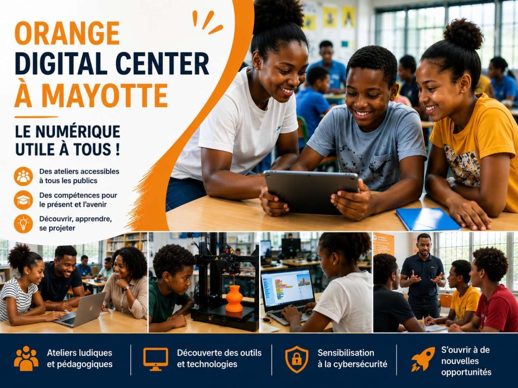 Retour sur les ateliers Orange Digital Center à Mayotte