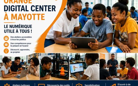 Retour sur les ateliers Orange Digital Center à Mayotte