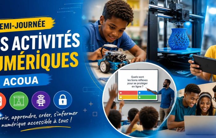 Demi-journée des activités numériques à Acoua – 27 juillet 2026